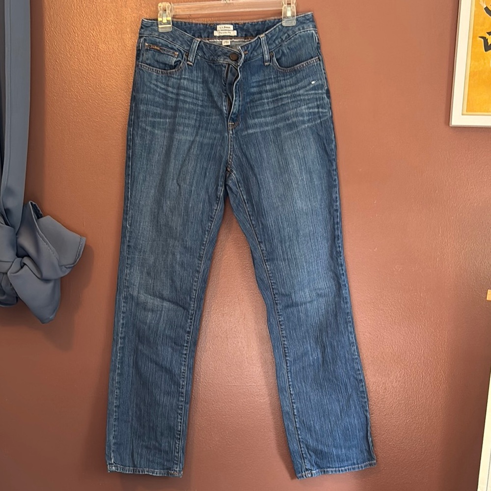 LL Bean Boat Classic Blue Denim Jeans